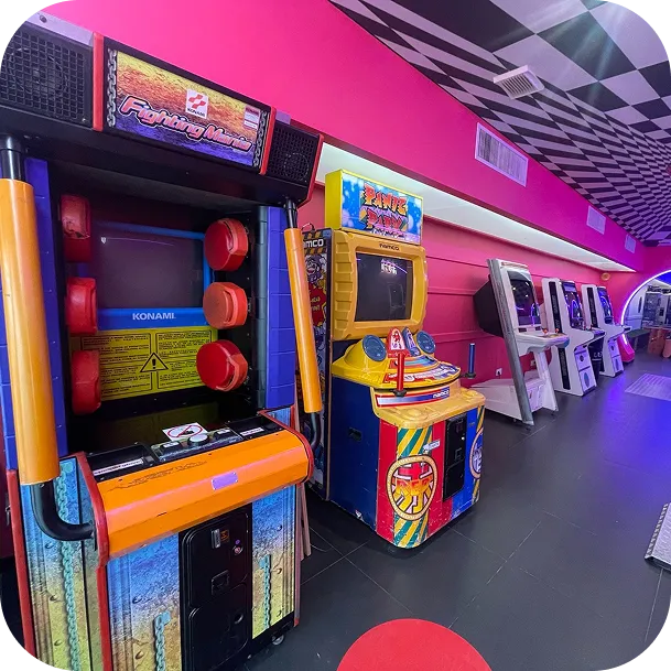Bornes de jeux rétro